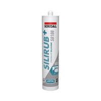 Soudal Siliconenkit S8100 Transparant Grijs/Trijs 300 ml