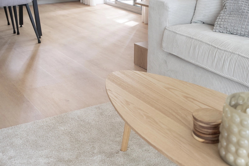 Staal van Floer Landhuis Witte Eik - Click PVC