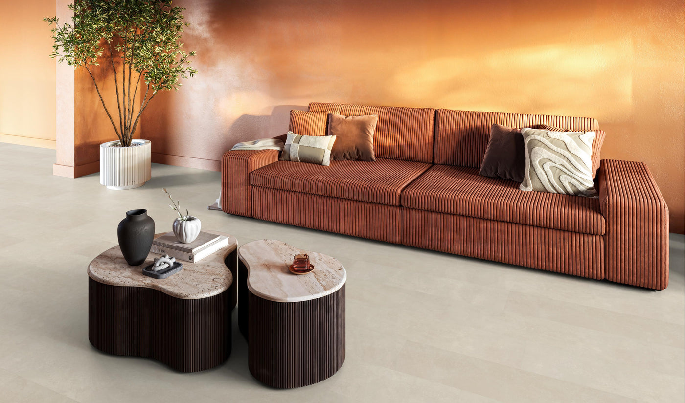 FloorLife Finsbury Beige - Dryback Plak PVC