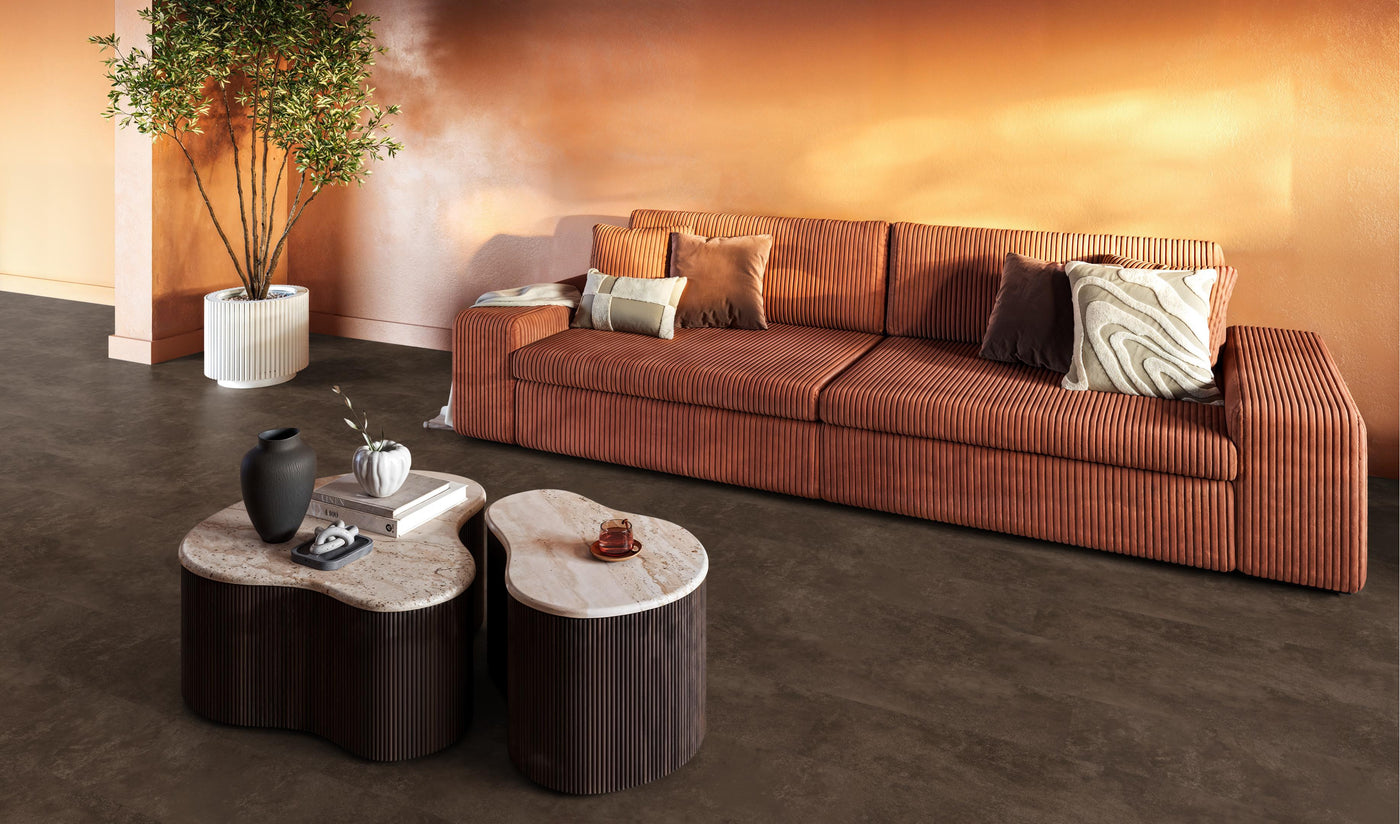 FloorLife Finsbury Brown - Dryback Plak PVC
