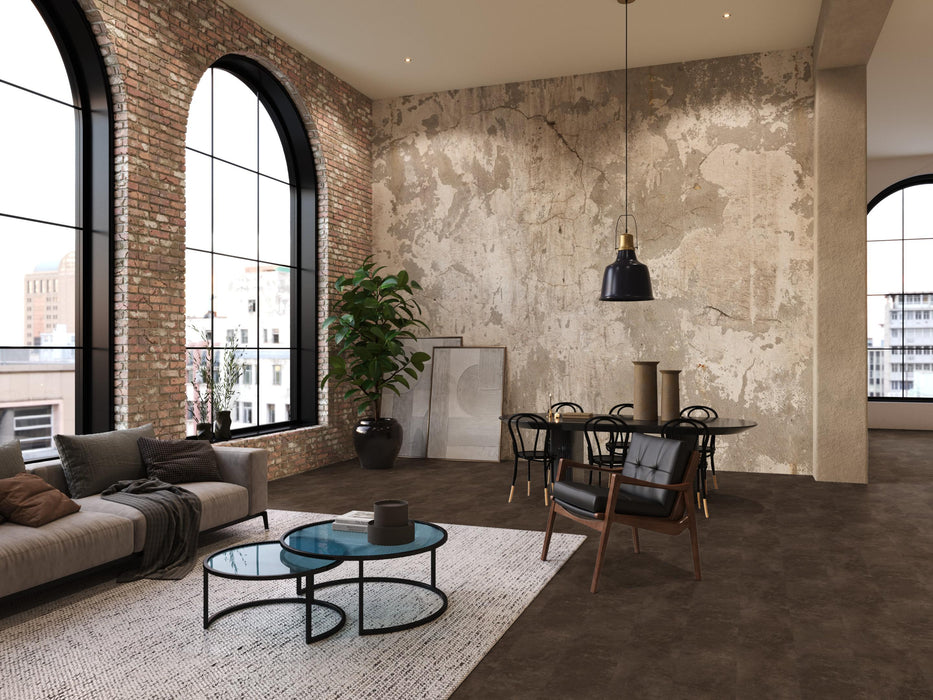 FloorLife Finsbury Brown - Dryback Plak PVC