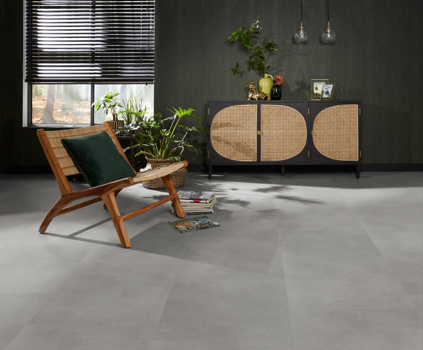 Ambiant Baroso XL Light grey | Tegel 80 x 40 Klik PVC