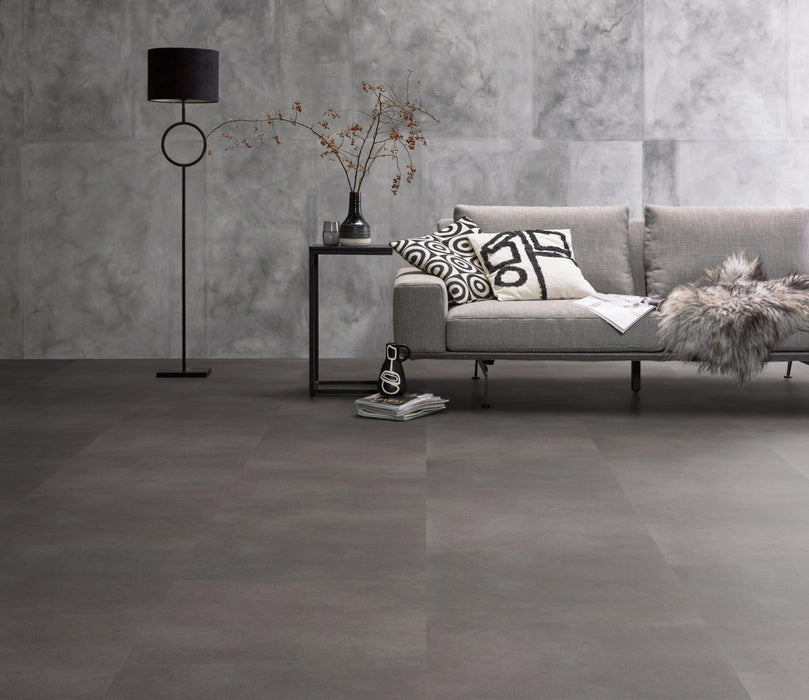 Ambiant Baroso XL Grey | Tegel 80 x 40 Klik PVC
