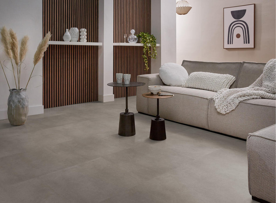 Ambiant Baroso Taupe | Tegel 60 x 60 Klik PVC