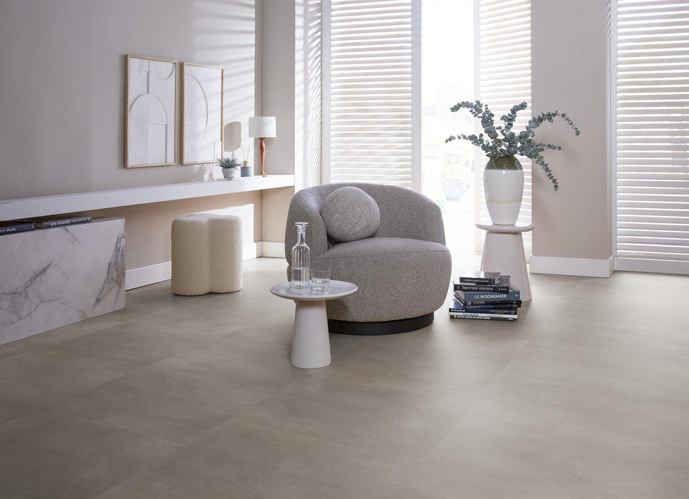 Ambiant Baroso Taupe | Tegel 60 x 60 Klik PVC