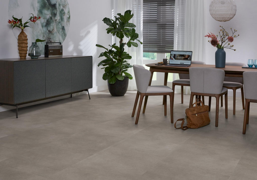 Ambiant Baroso Taupe | Tegel 60 x 60 Klik PVC