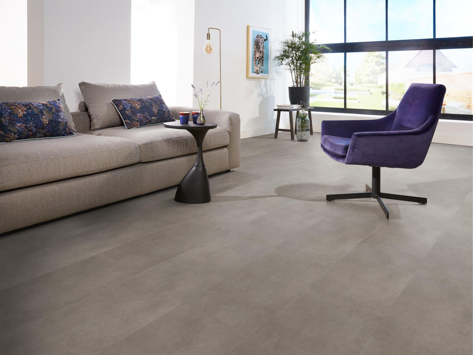 Ambiant Baroso Taupe | Tegel 60 x 60 Klik PVC