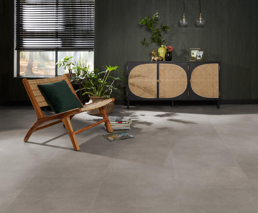 Ambiant Baroso Taupe | Tegel 60 x 60 Klik PVC