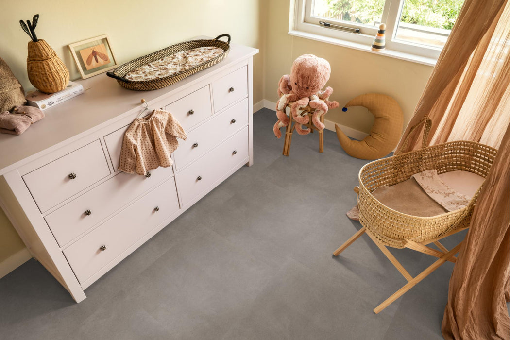 Ambiant Baroso Taupe | Tegel 60 x 60 Klik PVC