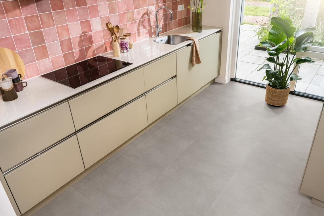 Ambiant Baroso Taupe | Tegel 60 x 60 Klik PVC