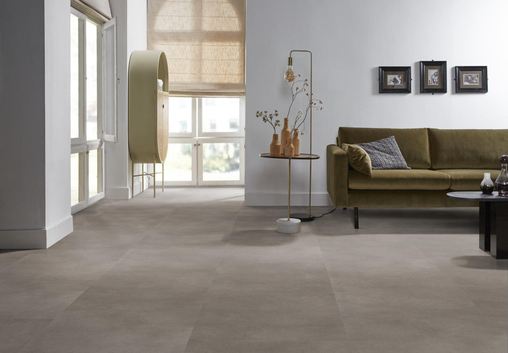 Ambiant Baroso Taupe | Tegel 60 x 60 Klik PVC
