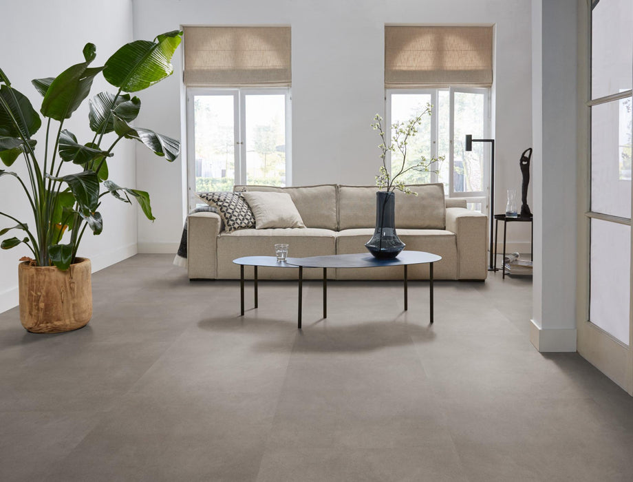 Ambiant Baroso Taupe | Tegel 60 x 60 Klik PVC