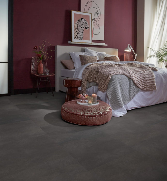 Ambiant Baroso Anthracite | Tegel 60 x 60 Plak PVC dryback