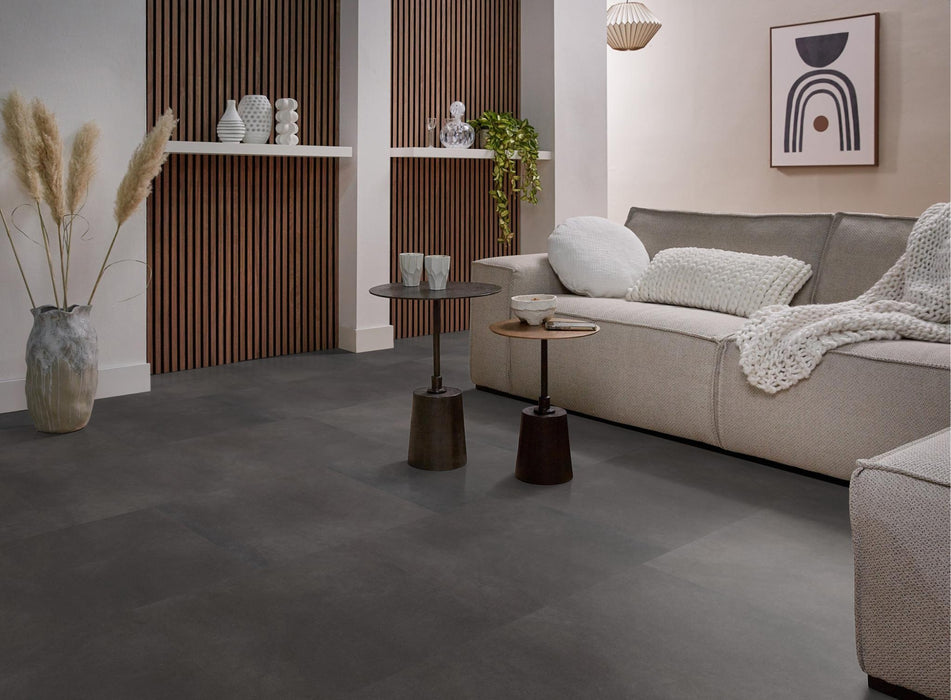Ambiant Baroso Anthracite | Tegel 60 x 60 Plak PVC dryback