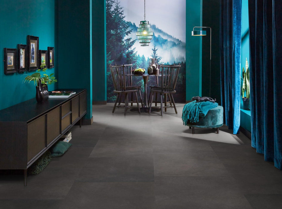 Ambiant Baroso Anthracite | Tegel 60 x 60 Plak PVC dryback