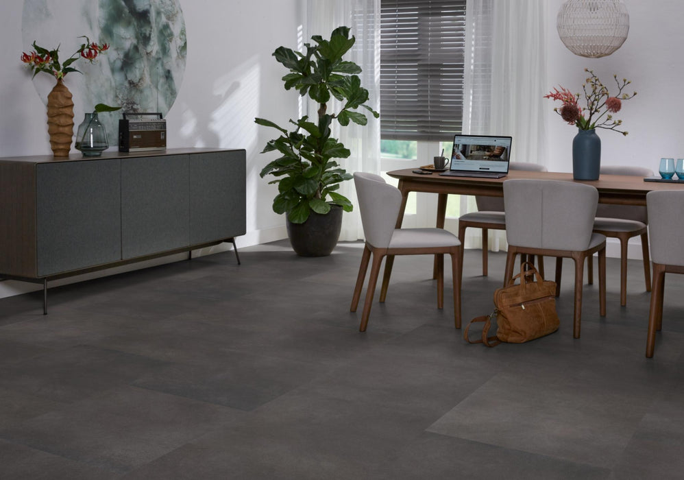 Ambiant Baroso Anthracite | Tegel 60 x 60 Plak PVC dryback