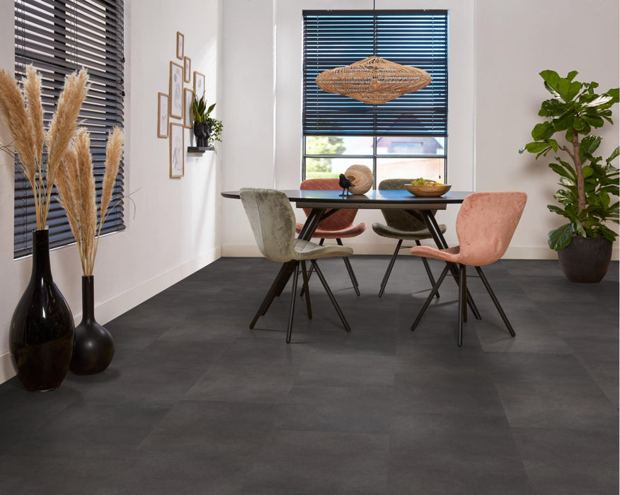 Ambiant Baroso Anthracite | Tegel 60 x 60 Plak PVC dryback