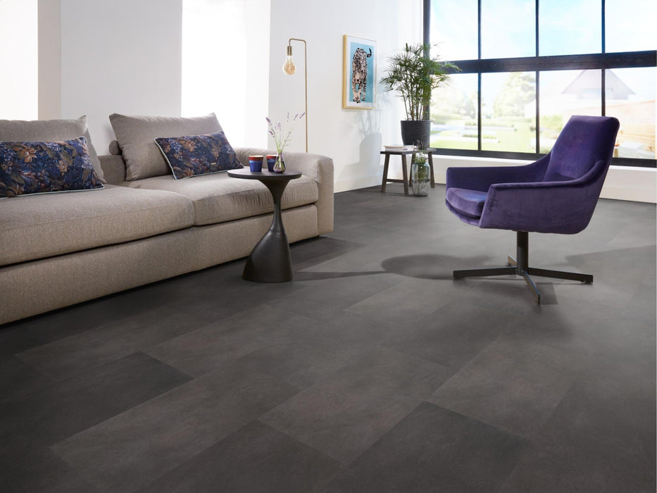 Ambiant Baroso Anthracite | Tegel 60 x 60 Plak PVC dryback