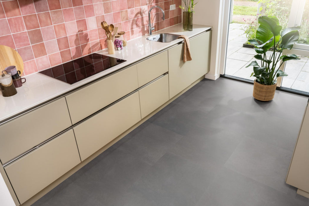 Ambiant Baroso Anthracite | Tegel 60 x 60 Plak PVC dryback