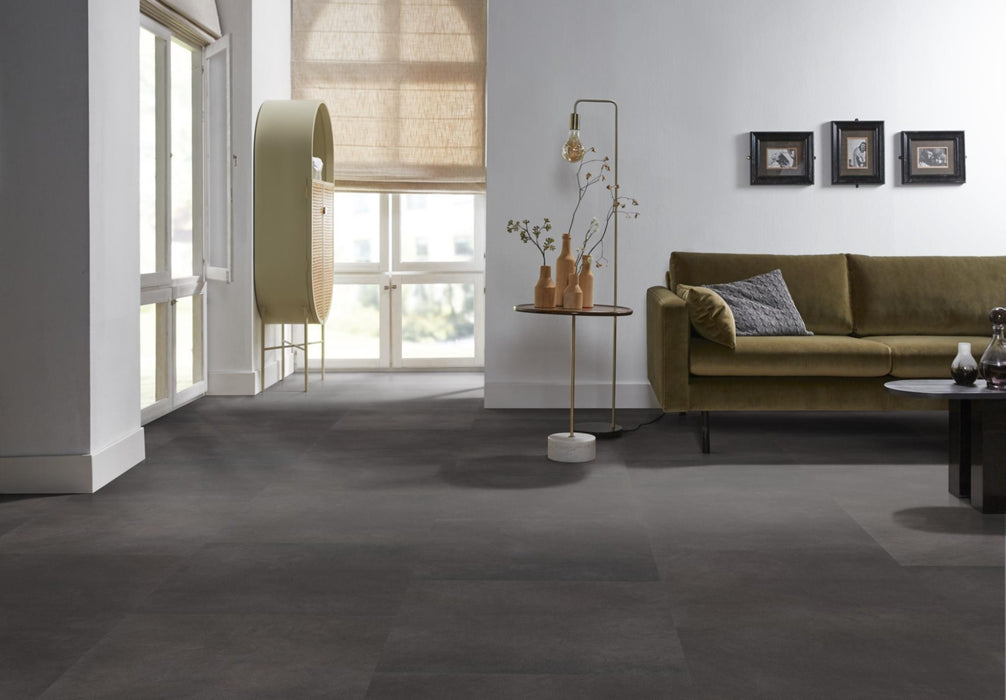Ambiant Baroso Anthracite | Tegel 60 x 60 Plak PVC dryback