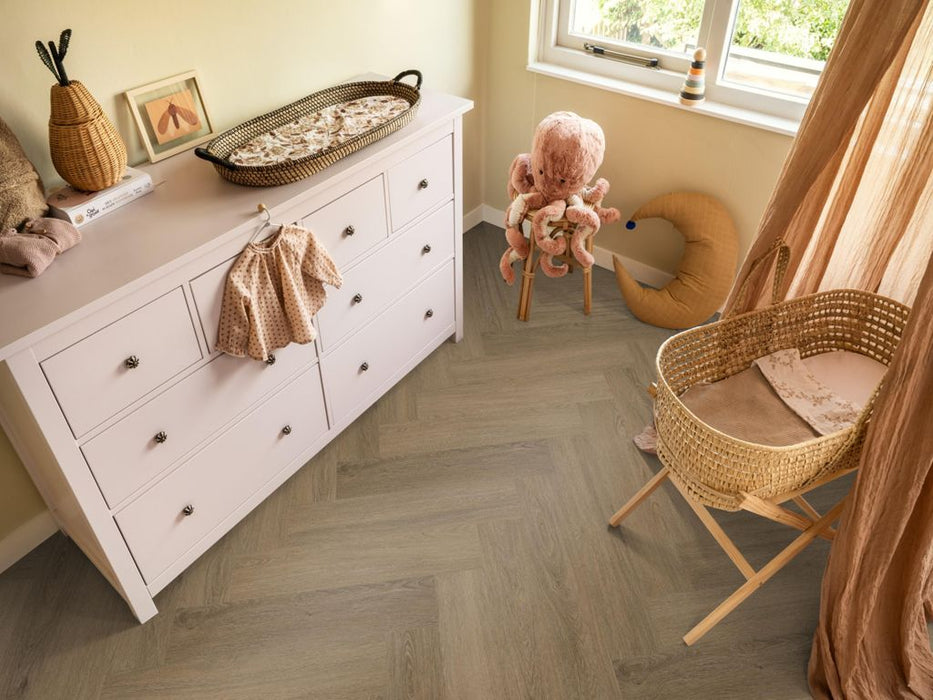 Ambiant Spigato Viranto Light brown - Visgraat Plak PVC