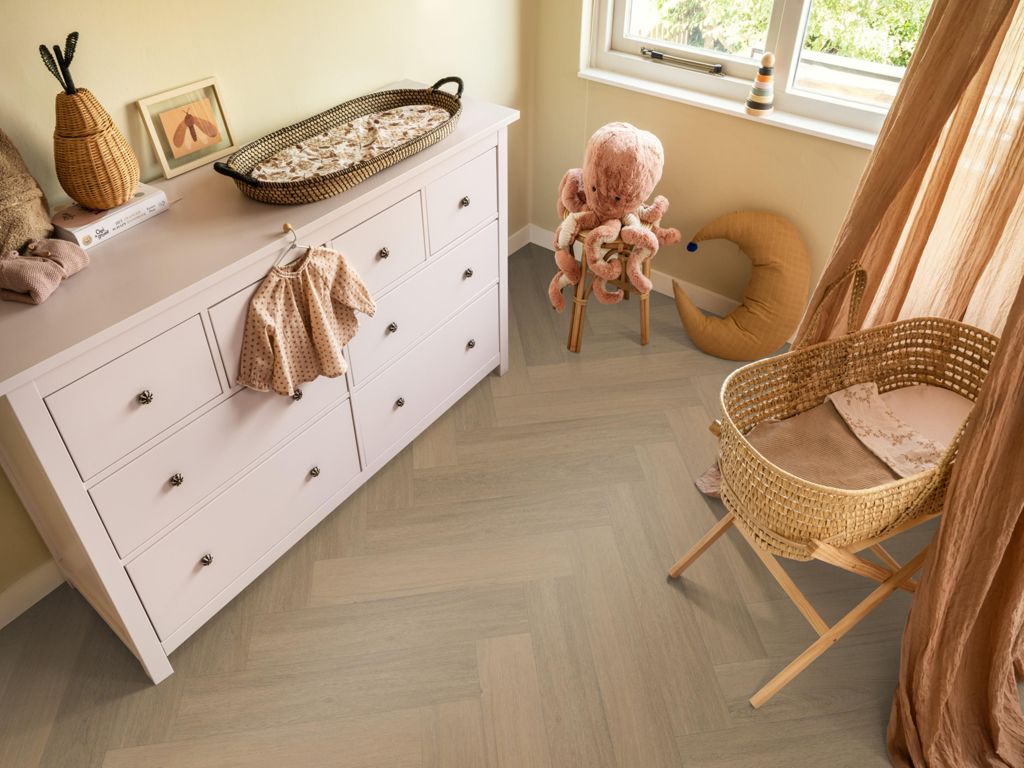 Ambiant Spigato Viranto Warm natural - Visgraat Click PVC