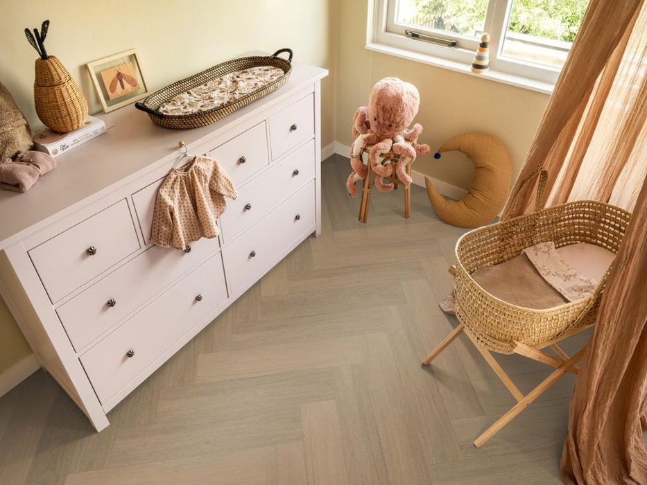 Ambiant Spigato Viranto Warm natural - Visgraat Click PVC