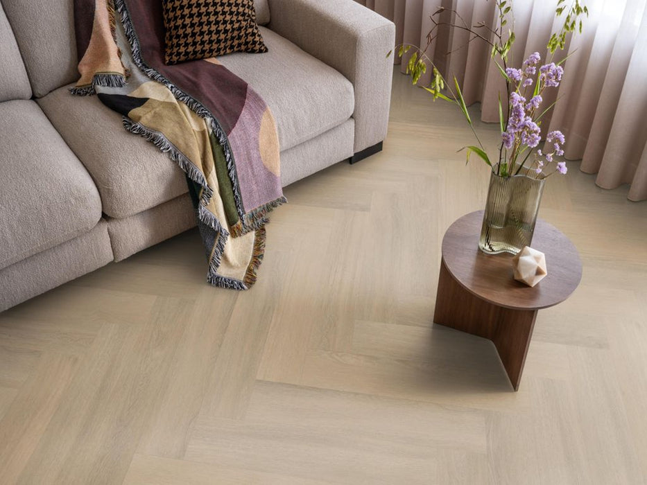 Ambiant Spigato Viranto Warm beige - Visgraat Click PVC