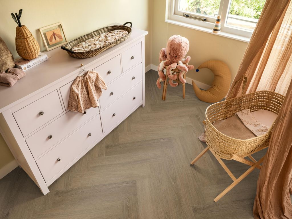 Ambiant Spigato Viranto Light brown - Visgraat Click PVC