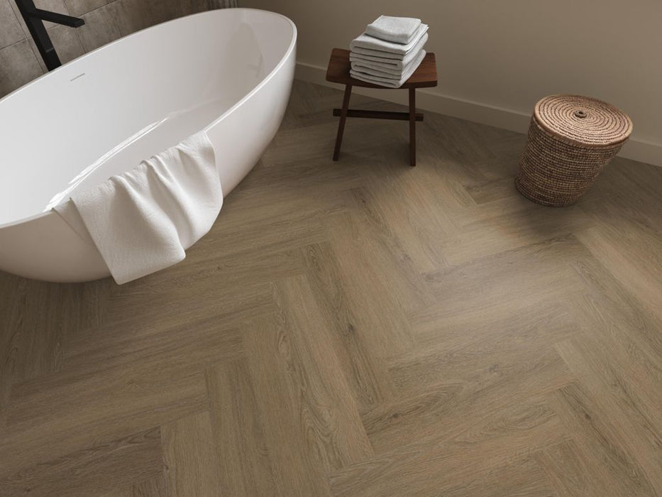 Ambiant Spigato Viranto Light brown - Visgraat Click PVC