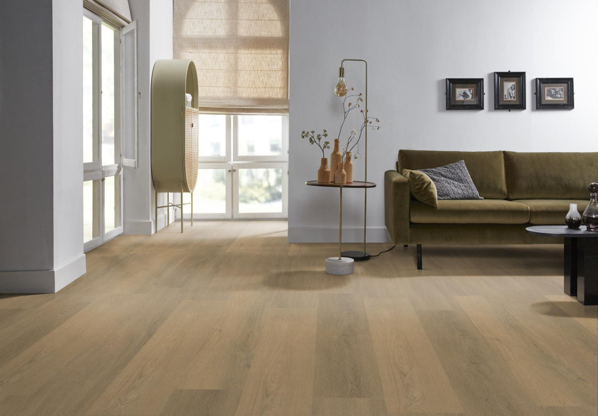 Ambiant Spigato Viranto Warm natural | Visgraat Lijm PVC