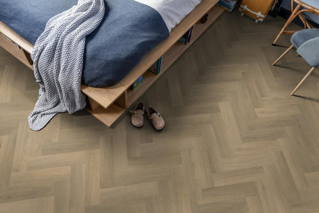 Ambiant Spigato Avanto Natural | Visgraat Lijm PVC