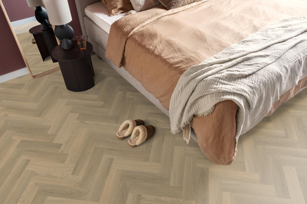 Ambiant Spigato Avanto Natural | Visgraat Lijm PVC
