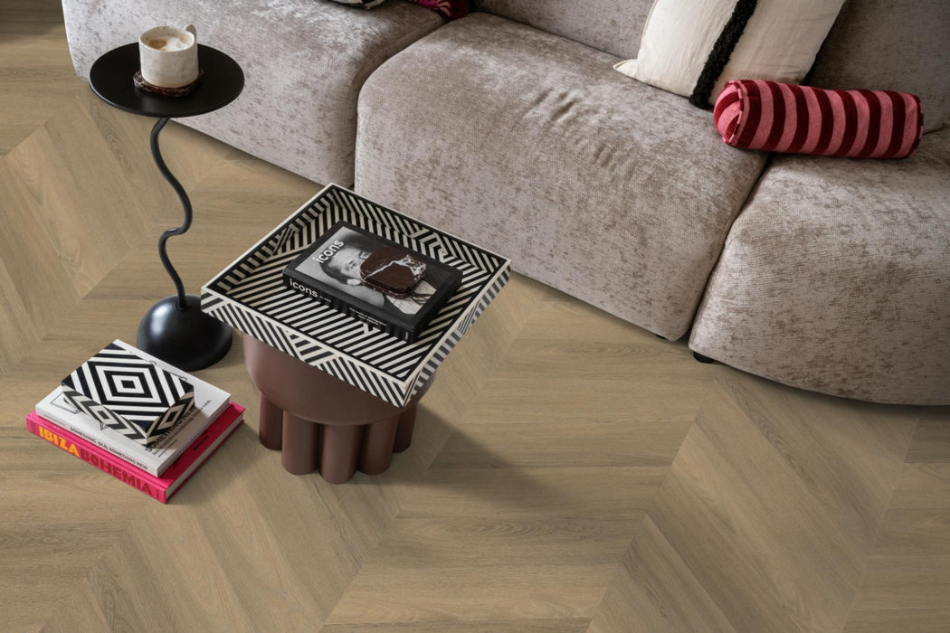 Ambiant Spigato Avanto Natural | Hongaarse punt | Plak PVC