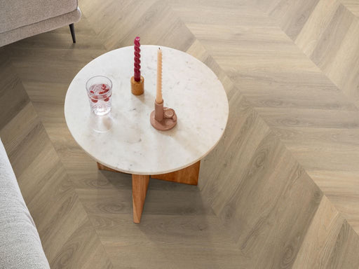 Sfeerbeeld Ambiant Spigato Avanto Beige | Hongaarse punt | Plak PVC