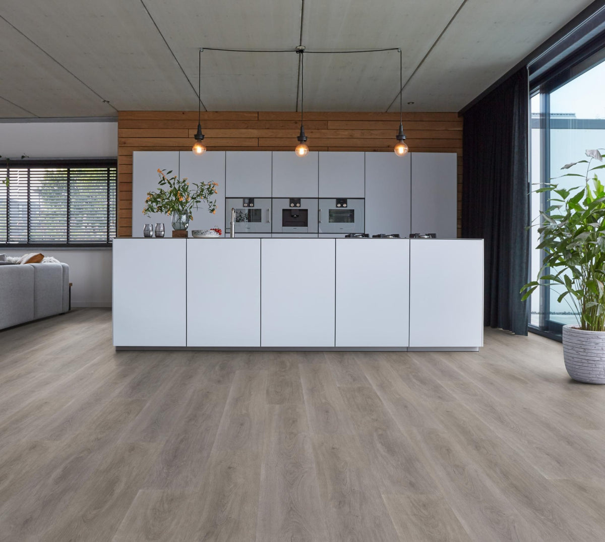 Ambiant Robusto Grey oak | Dryback Lijm PVC
