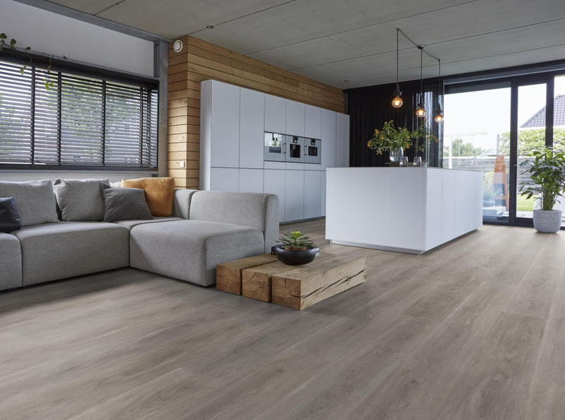 Staal van Ambiant Robusto Grey oak | Plank Klik PVC