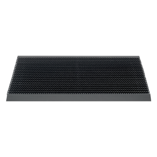 OTIUM Luxe buitenmat 50 × 80 cm zwart met antraciet strip