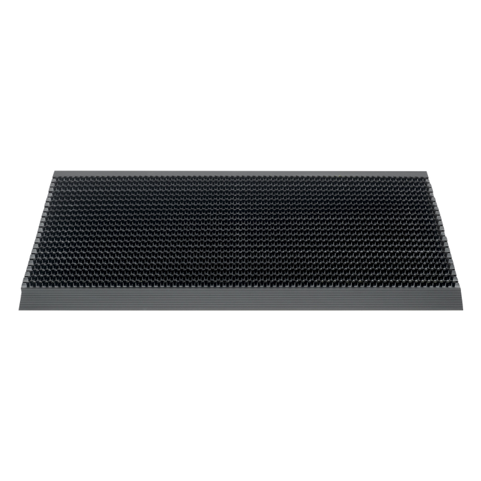 OTIUM Luxe buitenmat 50 × 80 cm zwart met antraciet strip