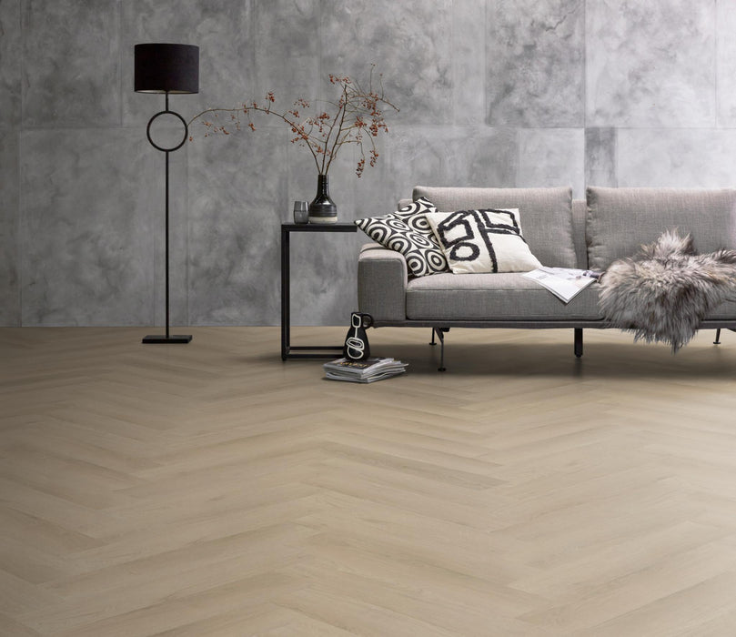 Ambiant Spigato Navaro Beige | Visgraat Klik PVC