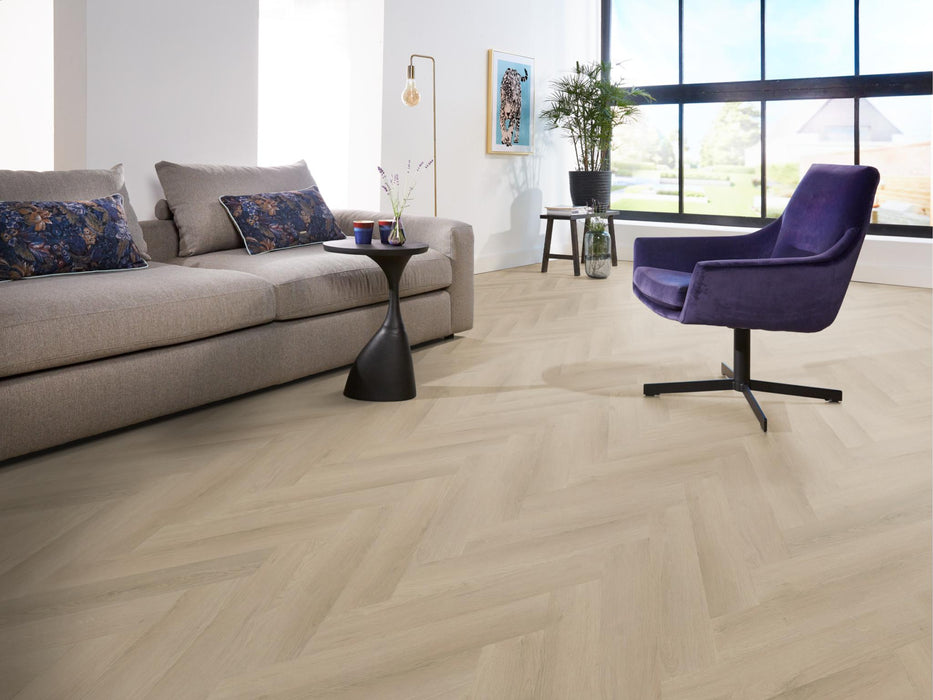 Ambiant Spigato Navaro Beige | Visgraat Klik PVC