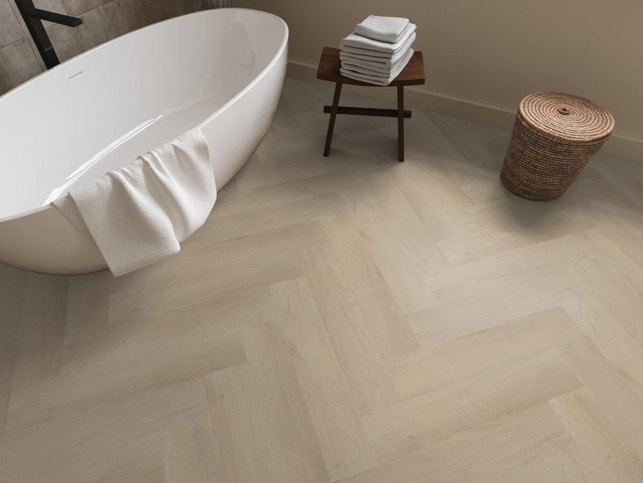 Ambiant Spigato Navaro Beige | Visgraat Klik PVC