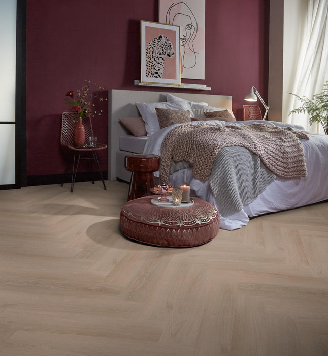 Ambiant Spigato Navaro Dark oak | Visgraat Lijm PVC