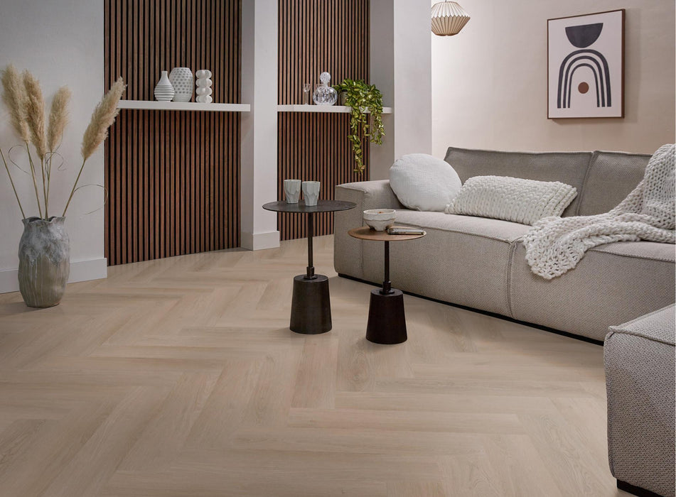 Ambiant Spigato Navaro Dark oak | Visgraat Lijm PVC