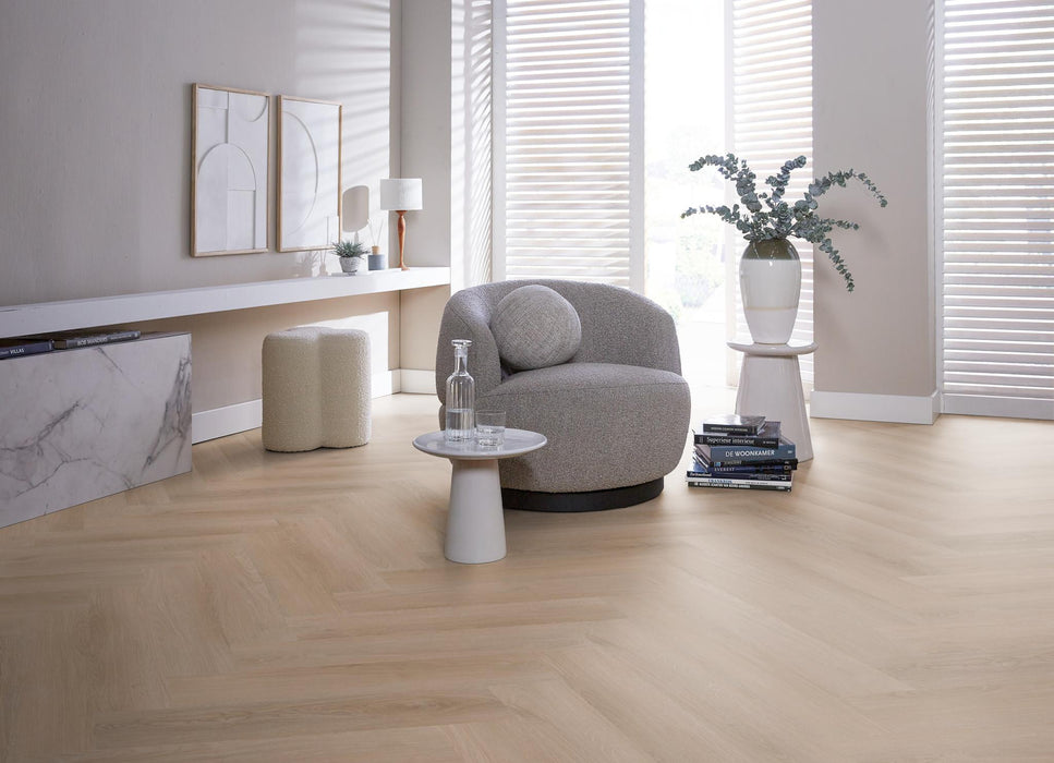 Ambiant Spigato Navaro Dark oak | Visgraat Lijm PVC