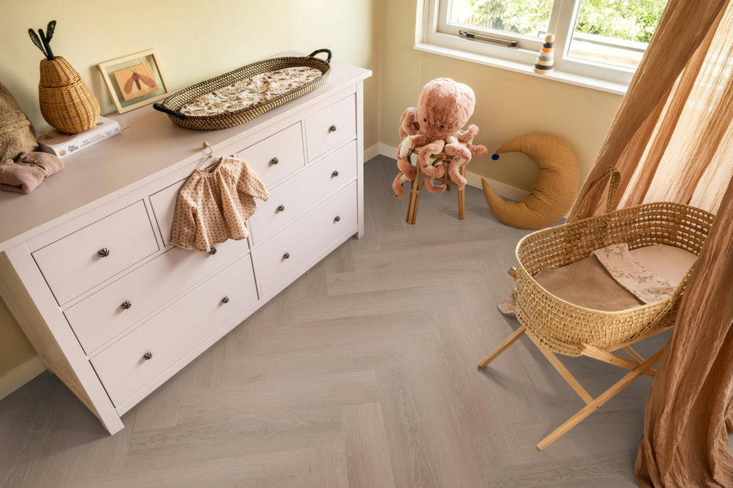 Ambiant Spigato Navaro Dark oak | Visgraat Lijm PVC