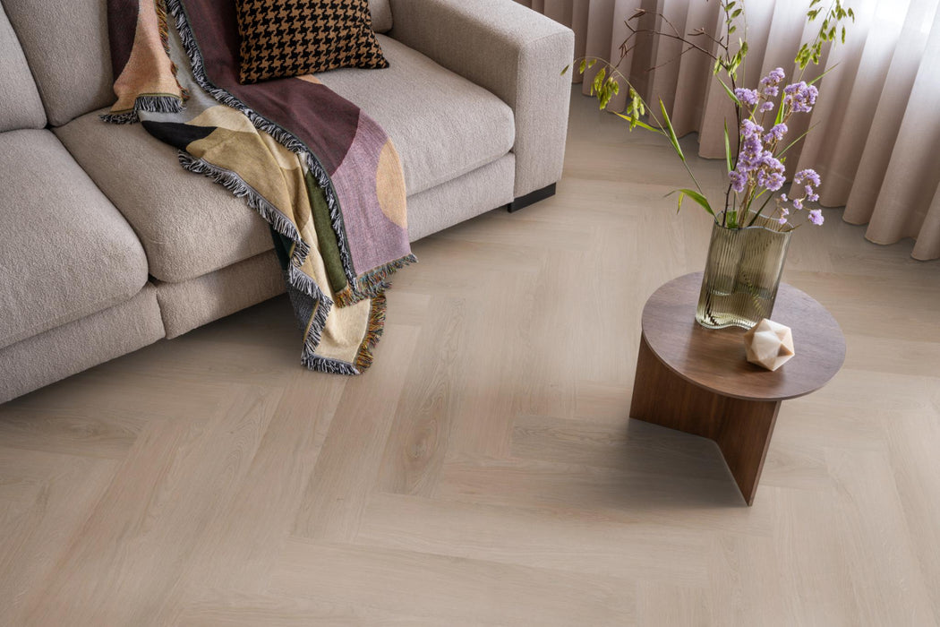 Ambiant Spigato Navaro Dark oak | Visgraat Lijm PVC
