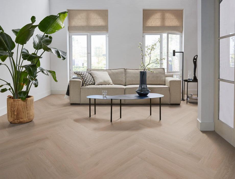 Ambiant Spigato Navaro Dark oak | Visgraat Lijm PVC