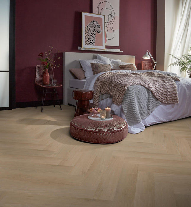 Ambiant Spigato Navaro Natural oak | Visgraat Klik PVC