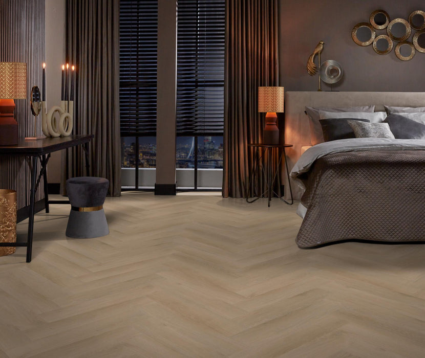 Ambiant Spigato Navaro Natural oak | Visgraat Klik PVC